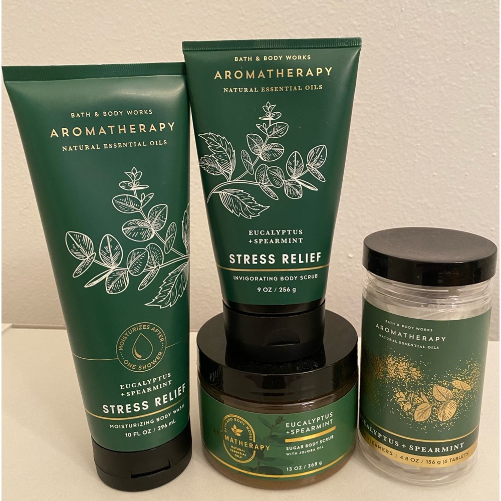 Bath & Body Works “Stress Relief” Eucalyptus Spearmint